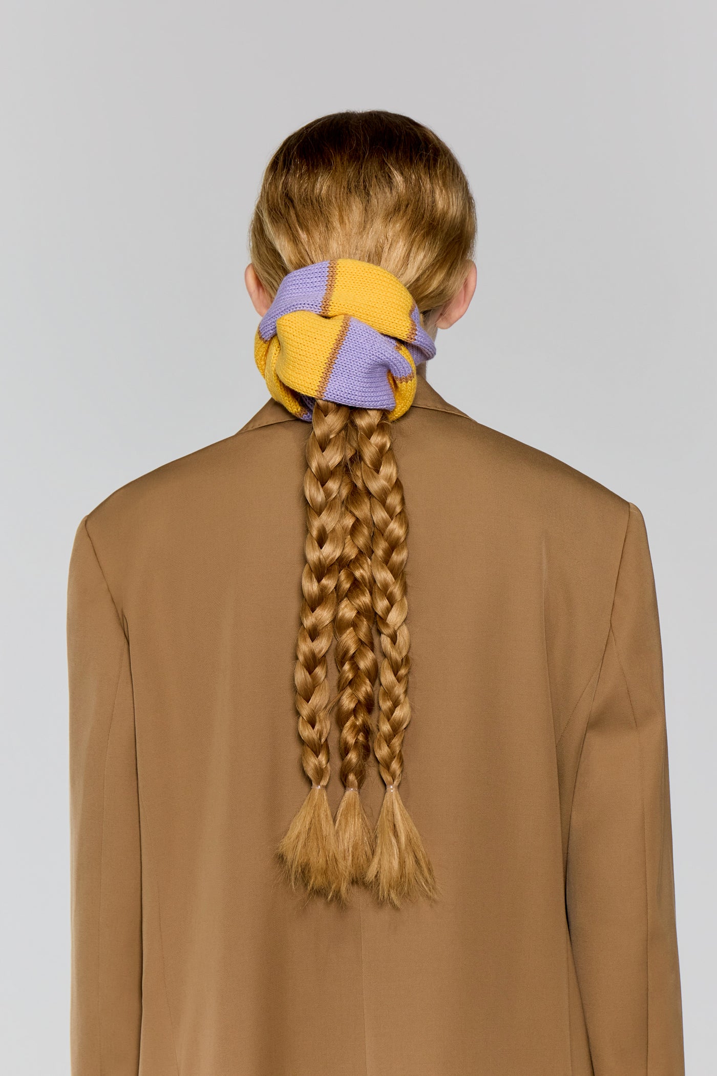 AMANECER COTTON BOW SCRUNCHIE