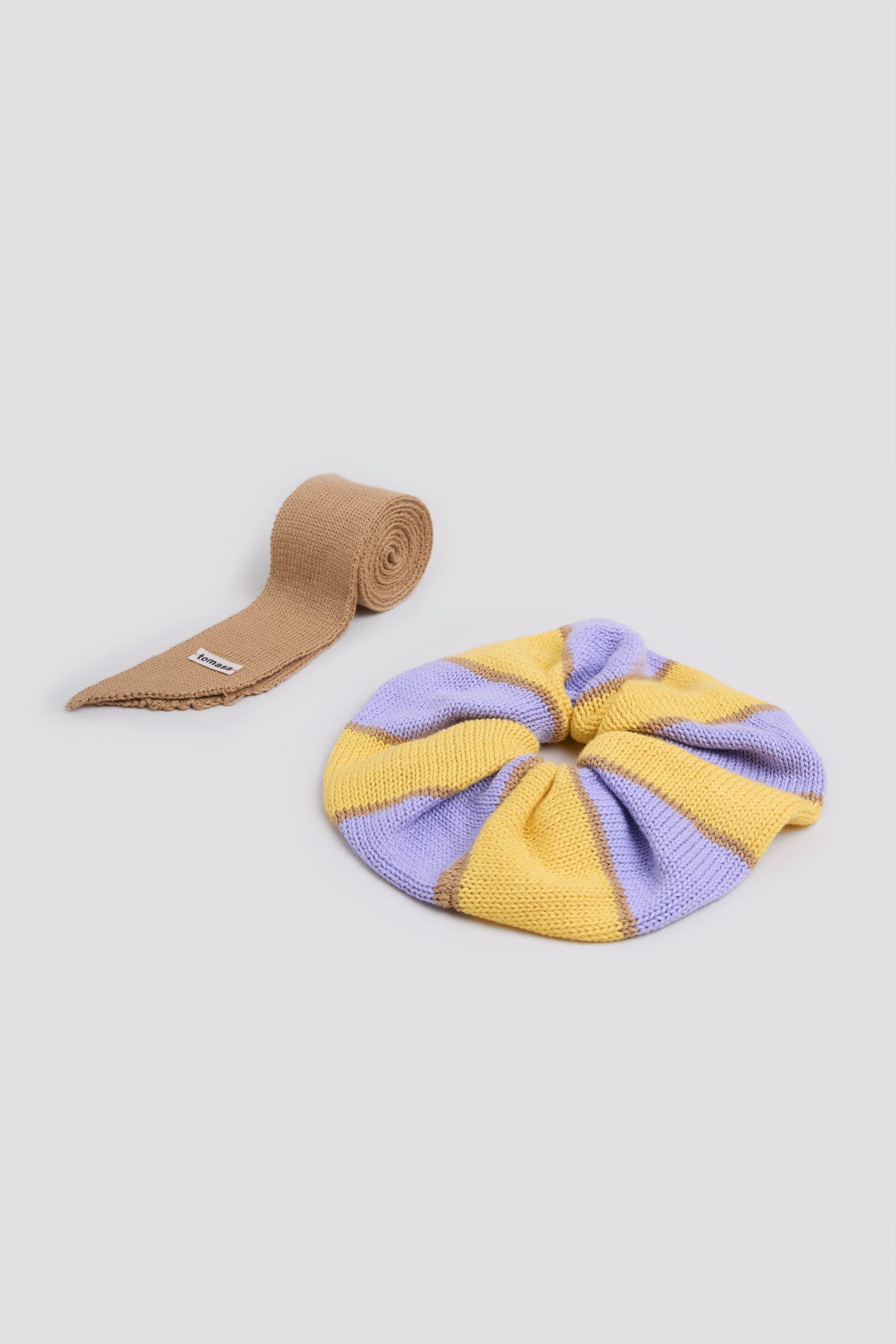 AMANECER COTTON BOW SCRUNCHIE