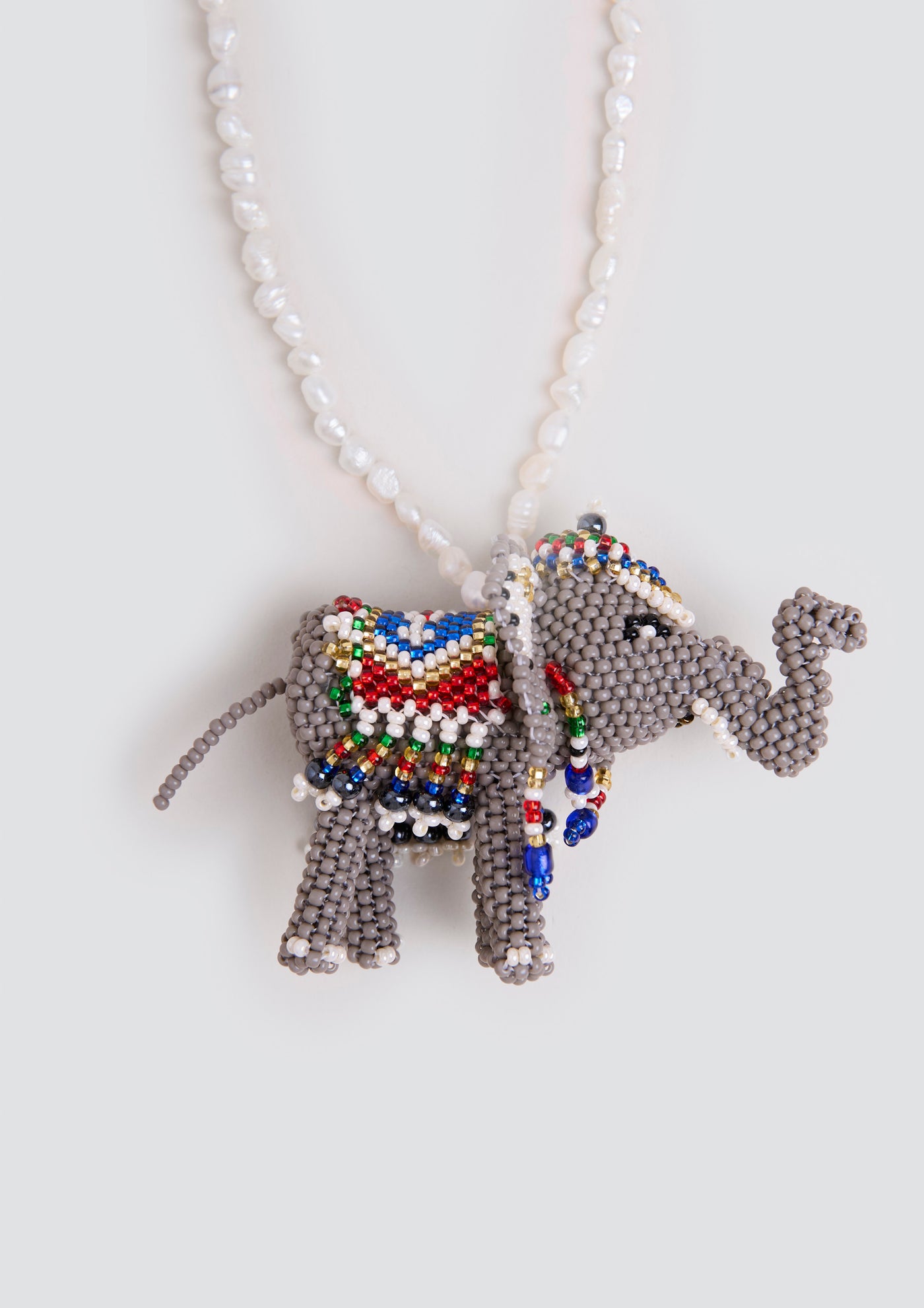 ELEPHANT PEARLS NECKLACE