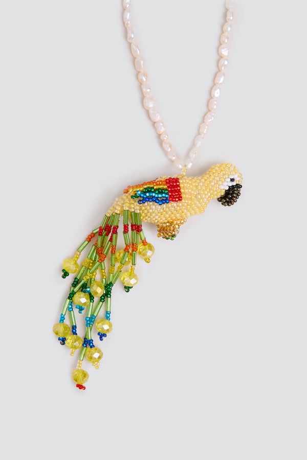 MACAW PEARLS NECKLACE