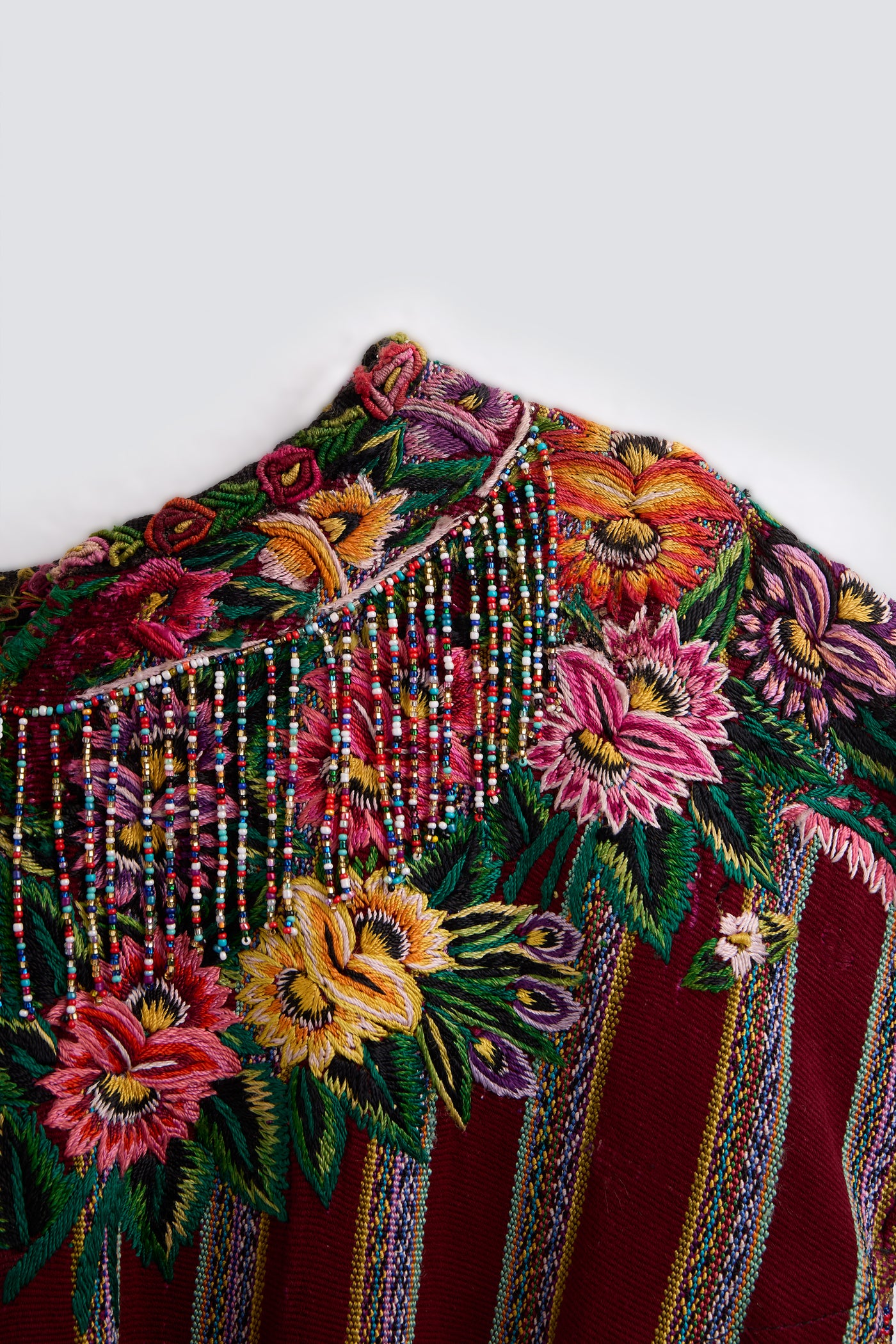 HANDMADE EMBROIDERED CAPE (A)