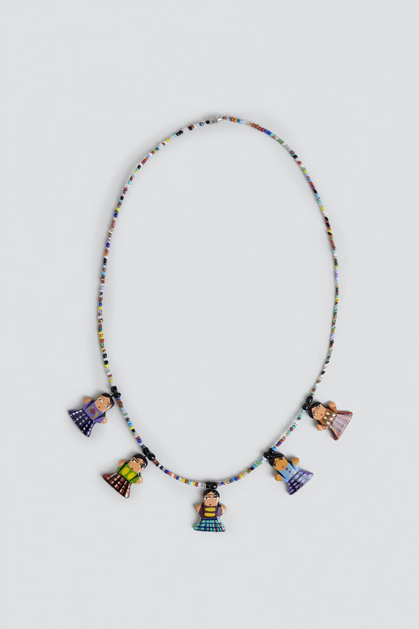 MUJERES BEADED NECKLACE